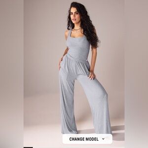 Yitty Soft Rib Wide Leg Pant size Medium B1